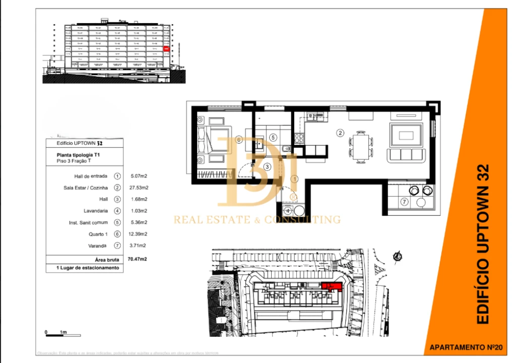 Apartamento T1 para Venda em São Martinho Foto 2