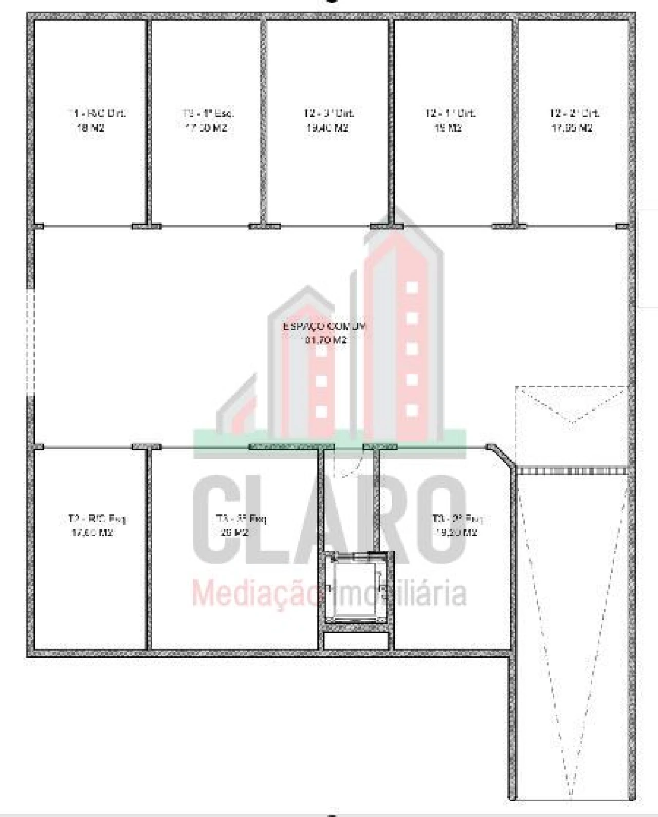 Apartamento T2 para Venda em Eiras e São Paulo de Frades Foto 23