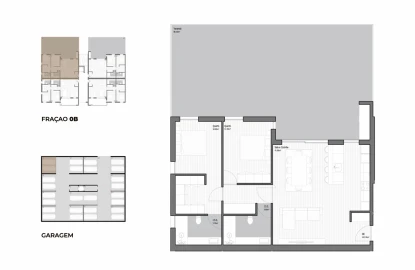 Apartamento T2 para Venda em Poiares (Santo Andre)