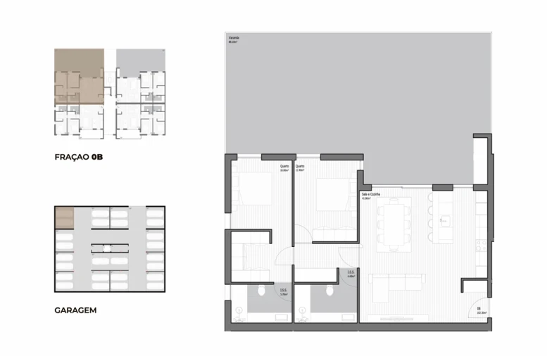 Apartamento T2 para Venda em Poiares (Santo Andre) Foto 30