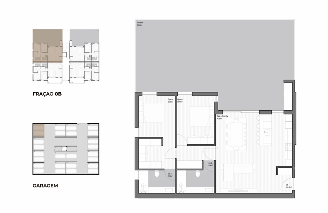 Apartamento T2 para Venda em Poiares (Santo Andre) Foto 30