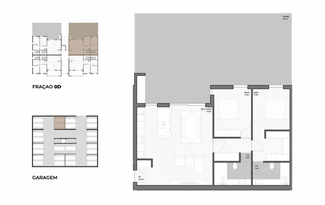 Apartamento T2 para Venda em Poiares (Santo Andre) Foto 31