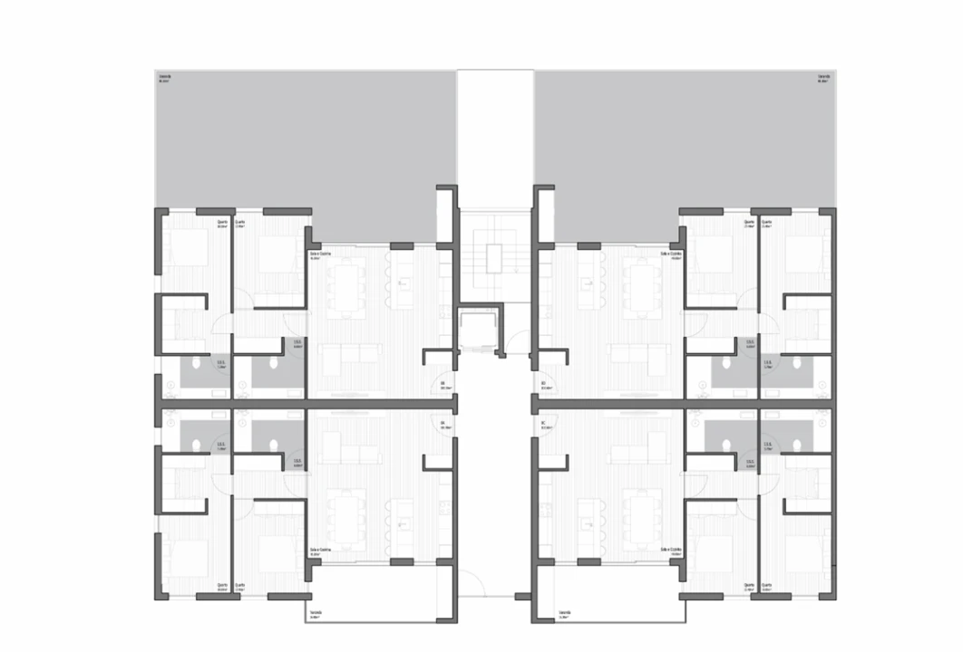 Apartamento T2 para Venda em Poiares (Santo Andre) Foto 27