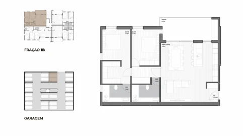 Apartamento T2 para Venda em Poiares (Santo Andre)
