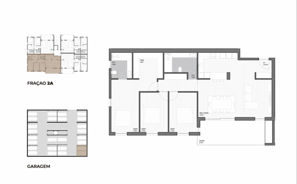 Apartamento T3 para Venda em Poiares (Santo Andre) Foto 29