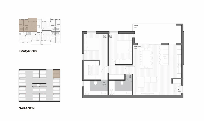 Apartamento T2 para Venda em Poiares (Santo Andre) Foto 28
