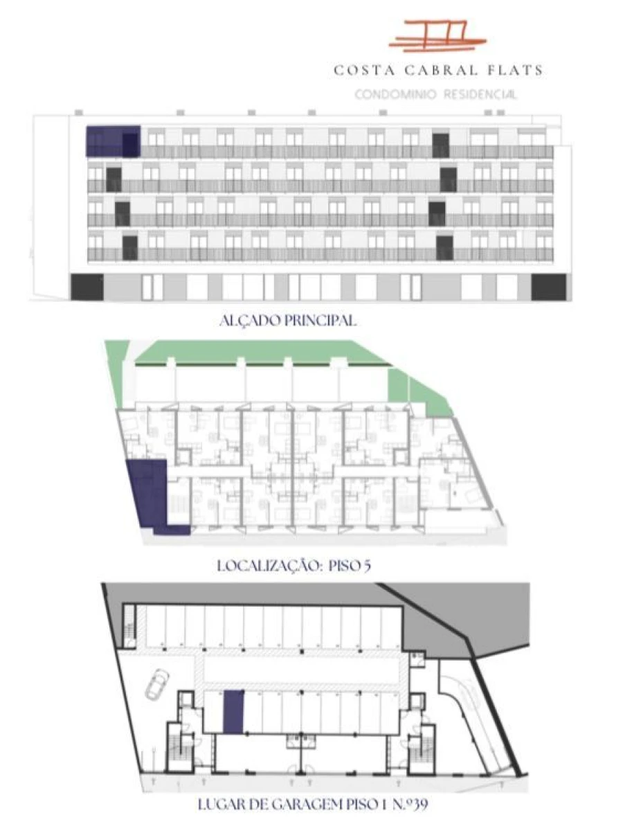 Apartamento T0 para Venda em Paranhos Planta 1