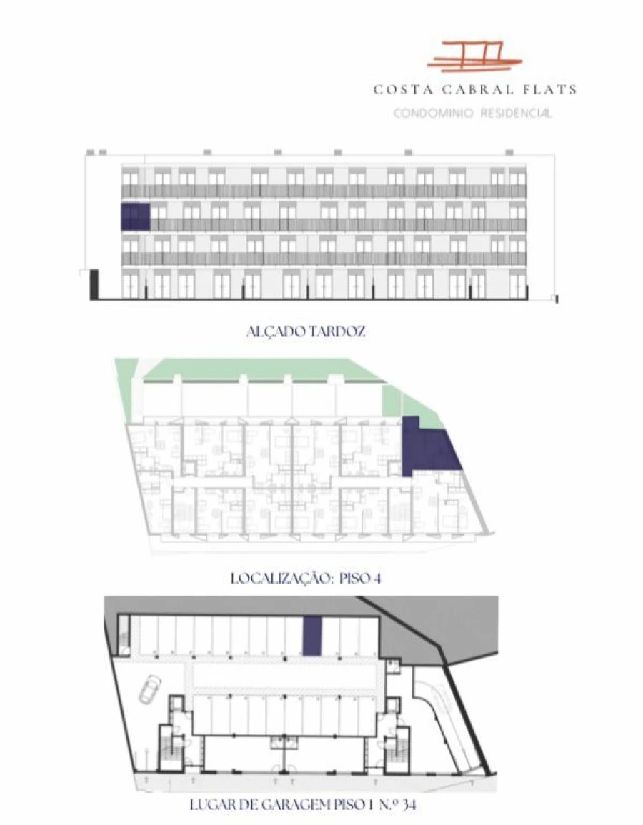 Apartamento T0 para Venda em Paranhos Planta 2