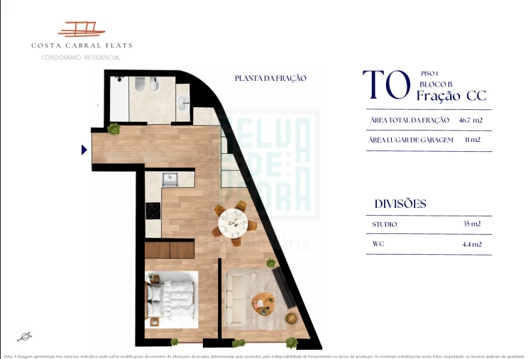 Apartamento T0 para Venda em Paranhos Foto 18