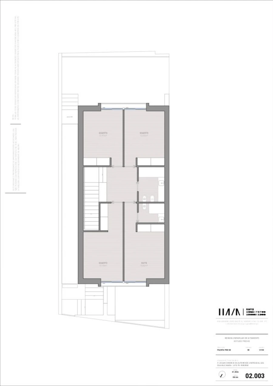 Moradia T4 para Venda em Ribeirão Planta 4