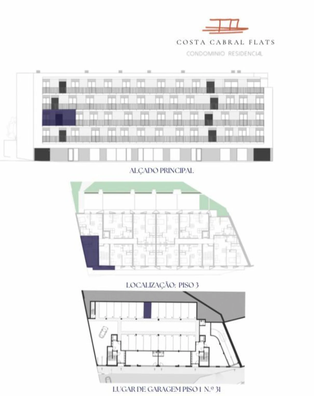 Apartamento T0 para Venda em Paranhos Planta 2