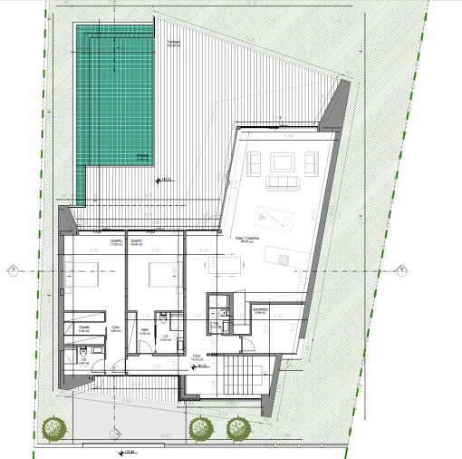 Moradia T3 para Venda em Alfeizerão Planta 2