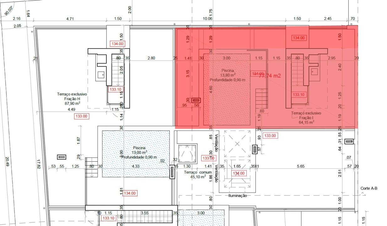 Apartamento T3 para Venda em Nazare Foto 20