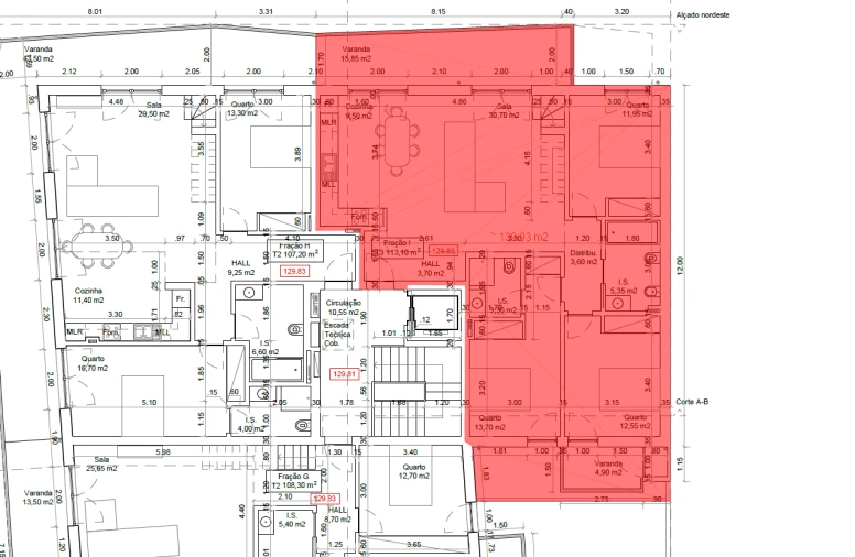 Apartamento T3 para Venda em Nazare Foto 18