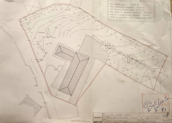 Moradia T5 para Venda em Lanhelas Planta 3