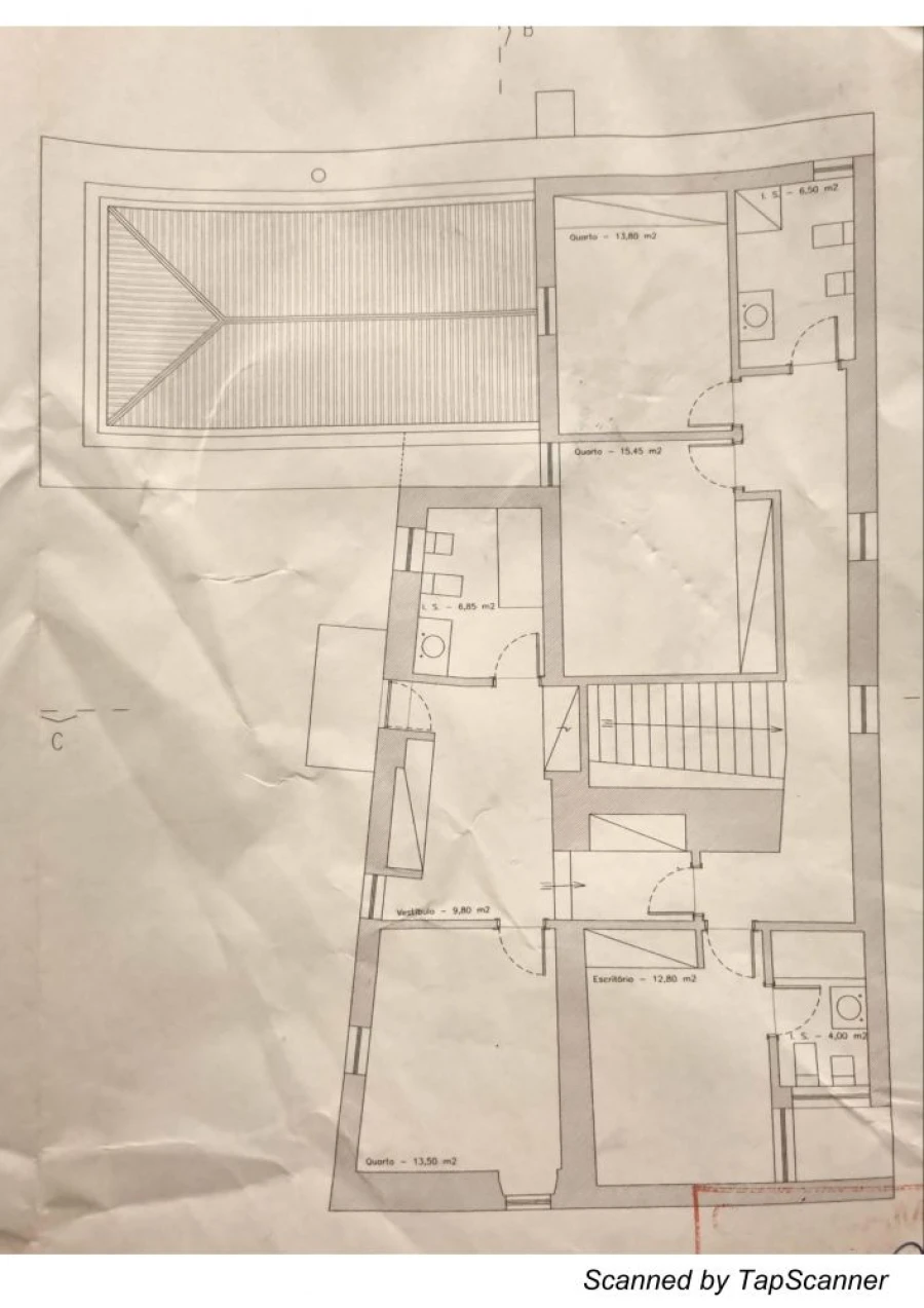 Moradia T5 para Venda em Lanhelas Planta 2