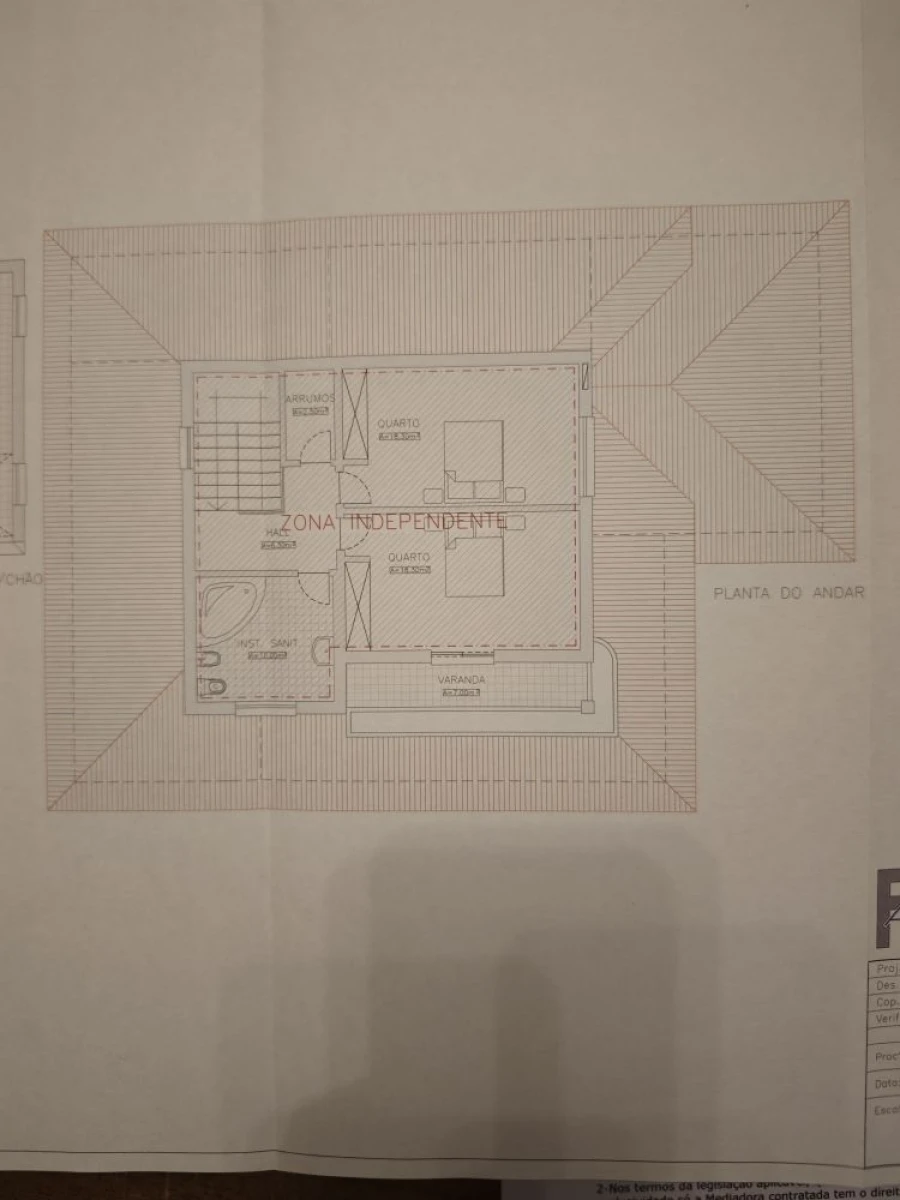 Moradia T3 para Venda em Campos e Vila Meã Planta 3