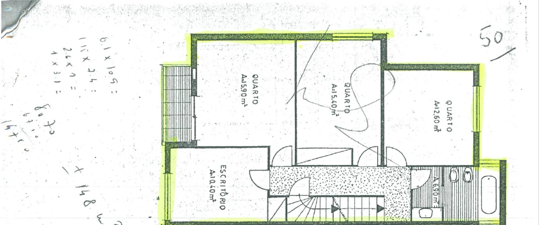 Moradia T3 para Venda em Darque Planta 2