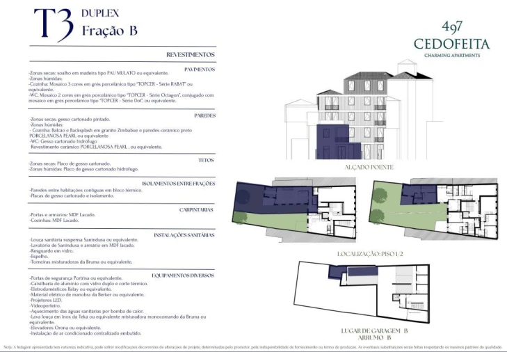 Apartamento T3 para Venda em Cedofeita, Santo Ildefonso, Sé, Miragaia, São Nicolau e Vitória Planta 1