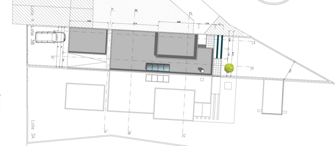 Moradia T4 para Venda em Aradas Planta 1
