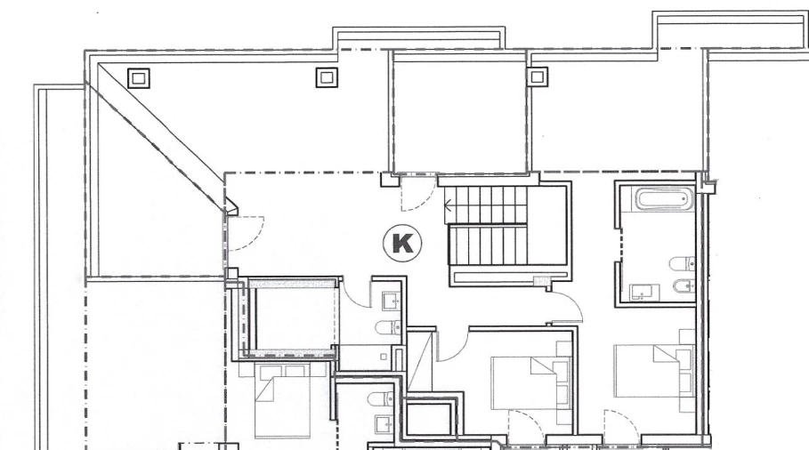 Apartamento T3 para Venda em Glória e Vera Cruz Planta 2