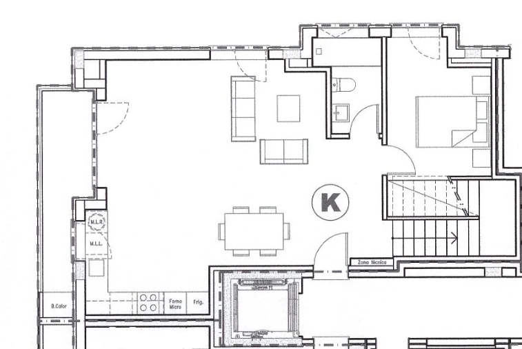 Apartamento T3 para Venda em Glória e Vera Cruz Planta 1