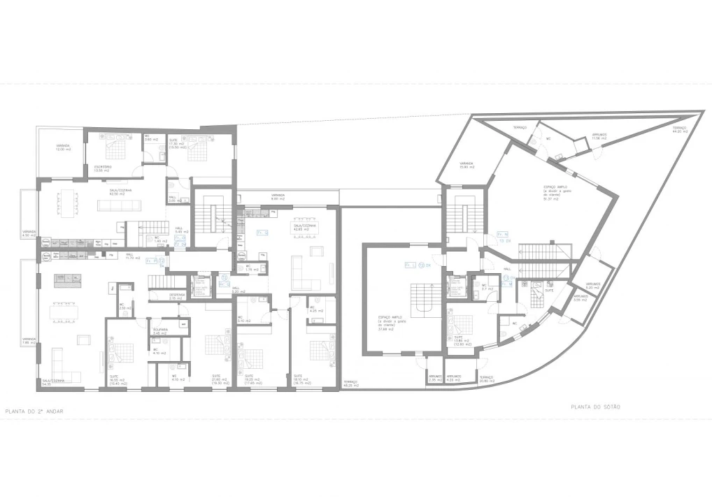 Apartamento T2 para Venda em Esgueira Planta 2
