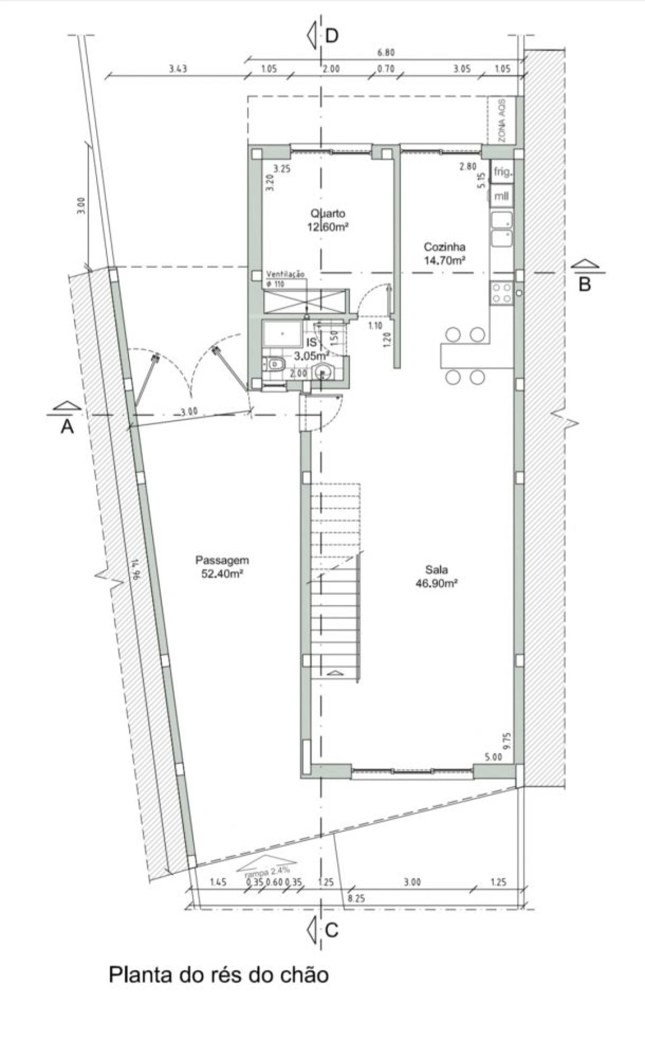 Moradia T4 para Venda em Gafanha da Encarnação Planta 3