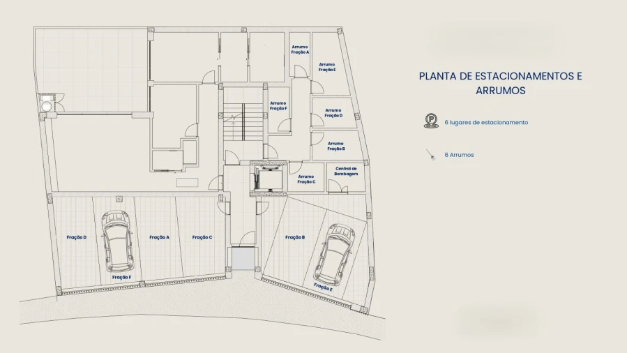 Apartamento T3 para Venda em Glória e Vera Cruz Planta 1