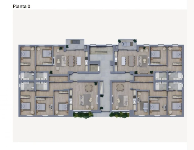 Apartamento T2 para Venda em Oliveira do Bairro Planta 4