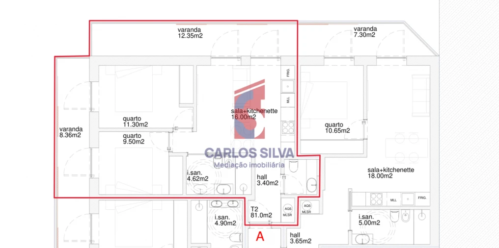 Apartamento T2 para Venda em Chafe Foto 15