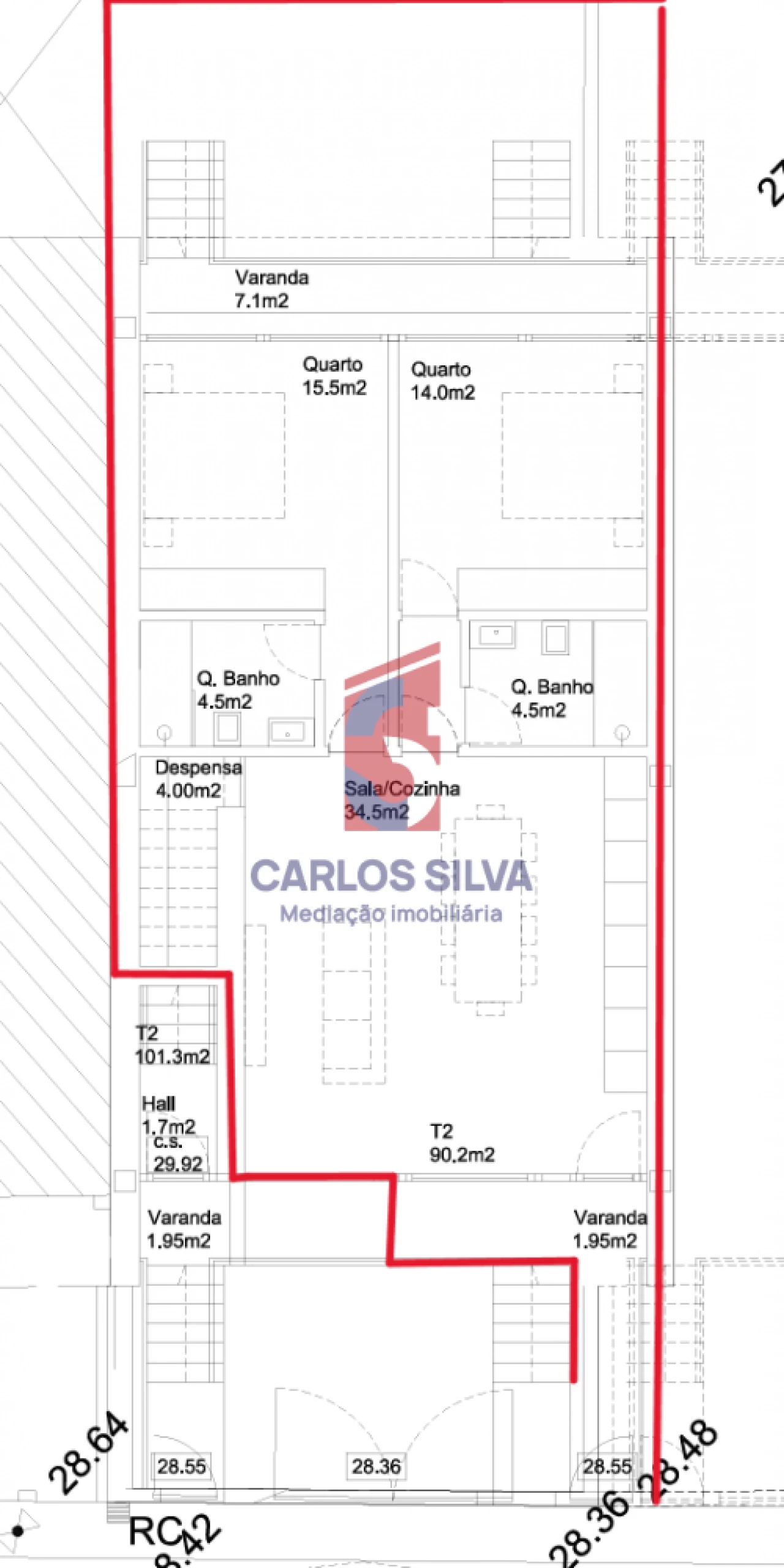 Apartamento T2 para Venda em Arcozelo Foto 10