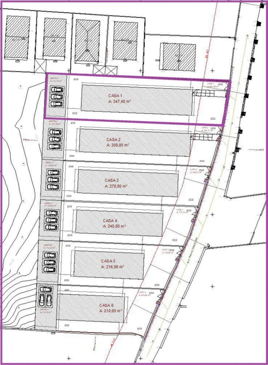 Terreno para Venda em Póvoa de Varzim, Beiriz e Argivai Planta 1