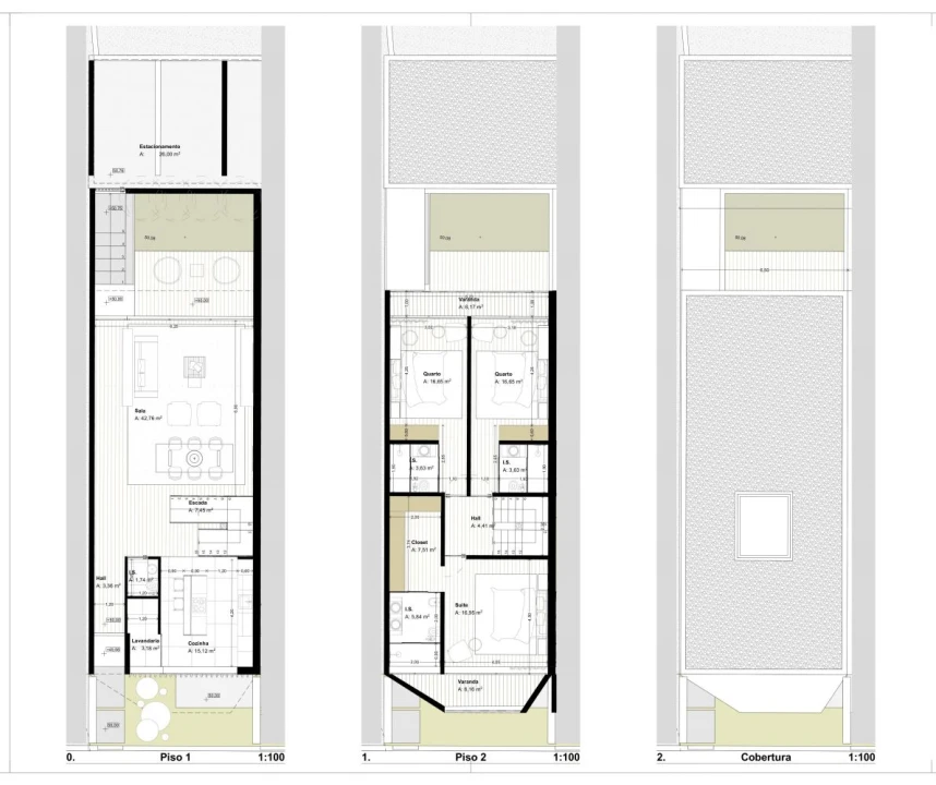 Moradia T3 para Venda em Rates Planta 4