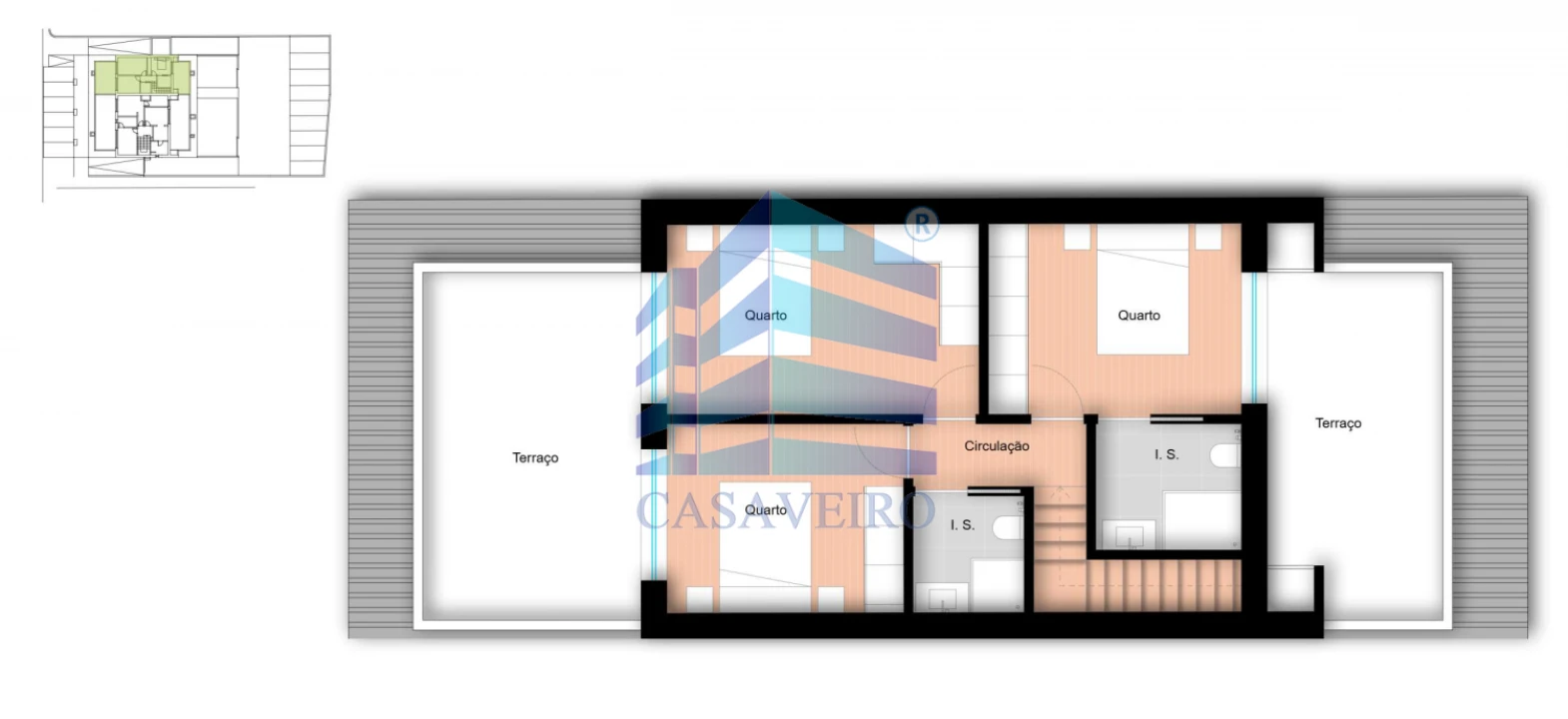 Apartamento T3 para Venda em Glória e Vera Cruz Foto 9