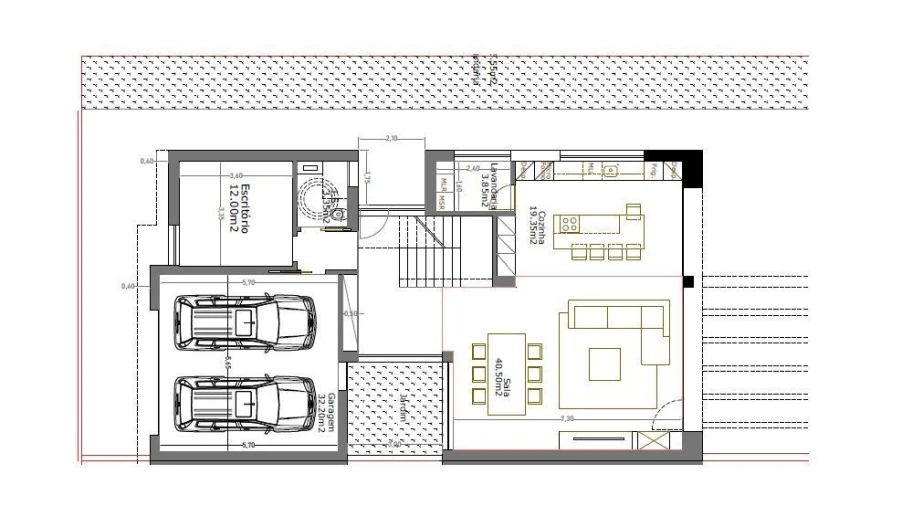 Moradia T4 para Venda em Santa Joana Planta 1