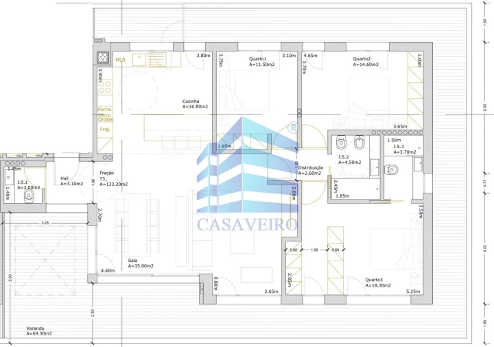Apartamento T3 para Venda em Gafanha da Boa Hora Foto 32