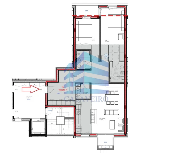 Apartamento T2 para Venda em São Bernardo Foto 21