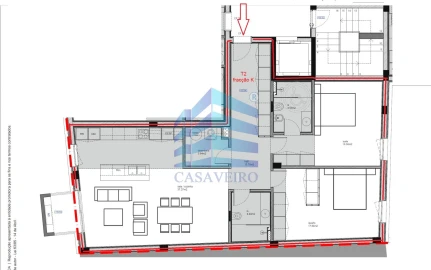 Apartamento T2 para Venda em São Bernardo