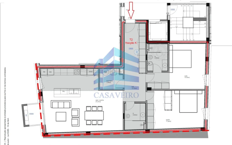 Apartamento T2 para Venda em São Bernardo Foto 8