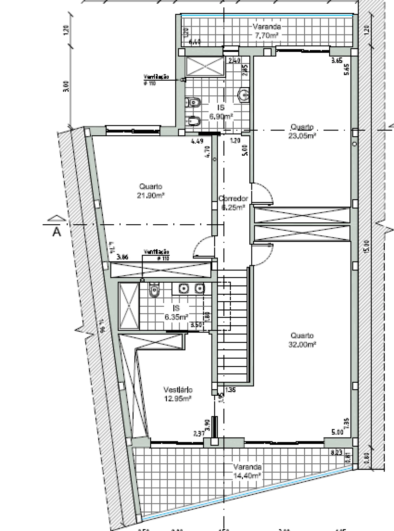 Moradia T4 para Venda em Gafanha da Encarnação Planta 2