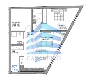 Apartamento T1 para Venda em Esgueira