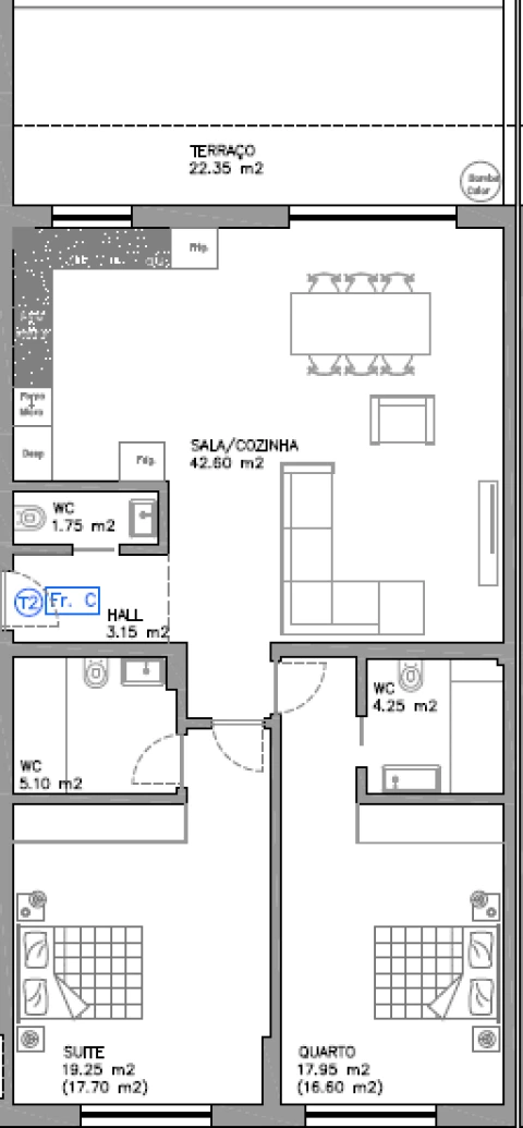 Apartamento T2 para Venda em Esgueira