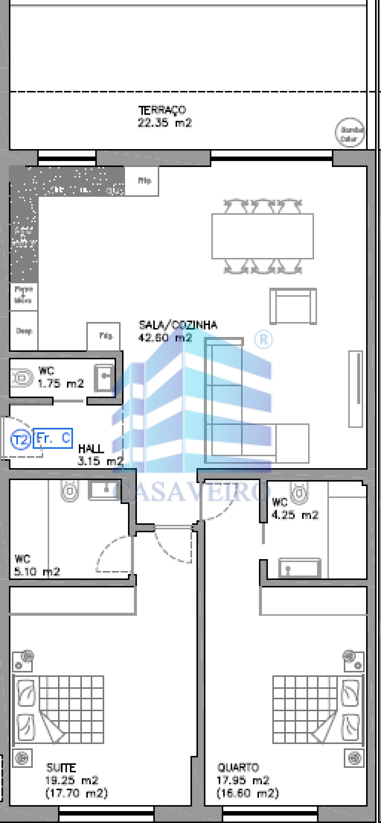 Apartamento T2 para Venda em Esgueira Foto 13