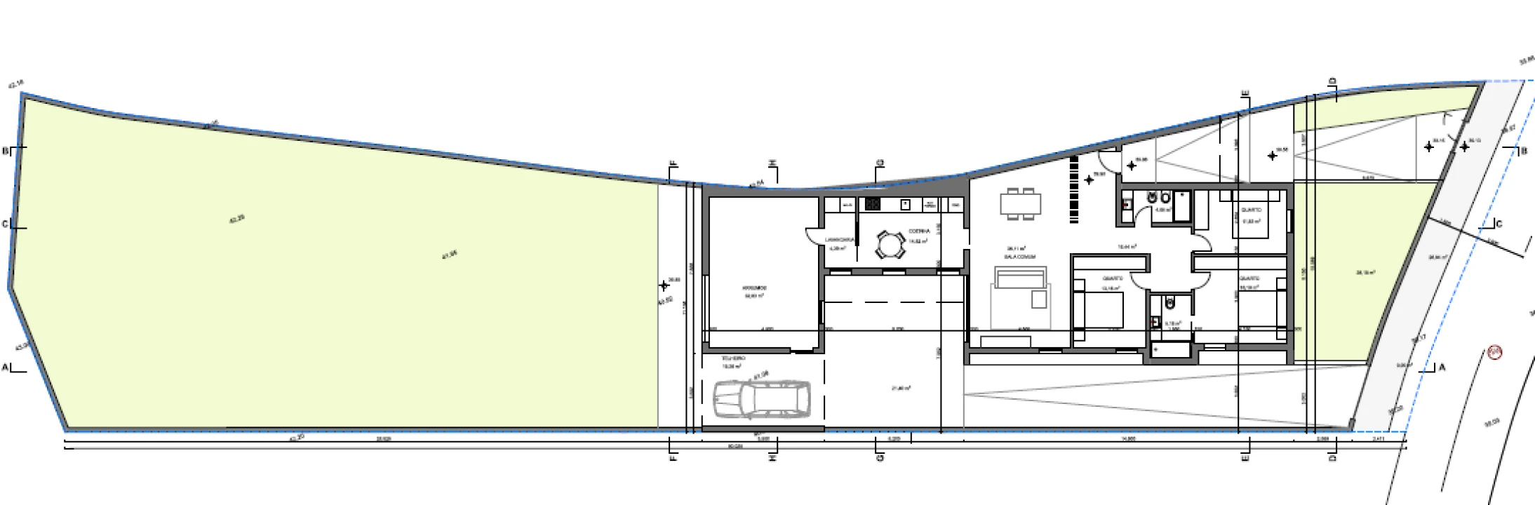 Moradia T3 para Venda em Oiã Planta 2