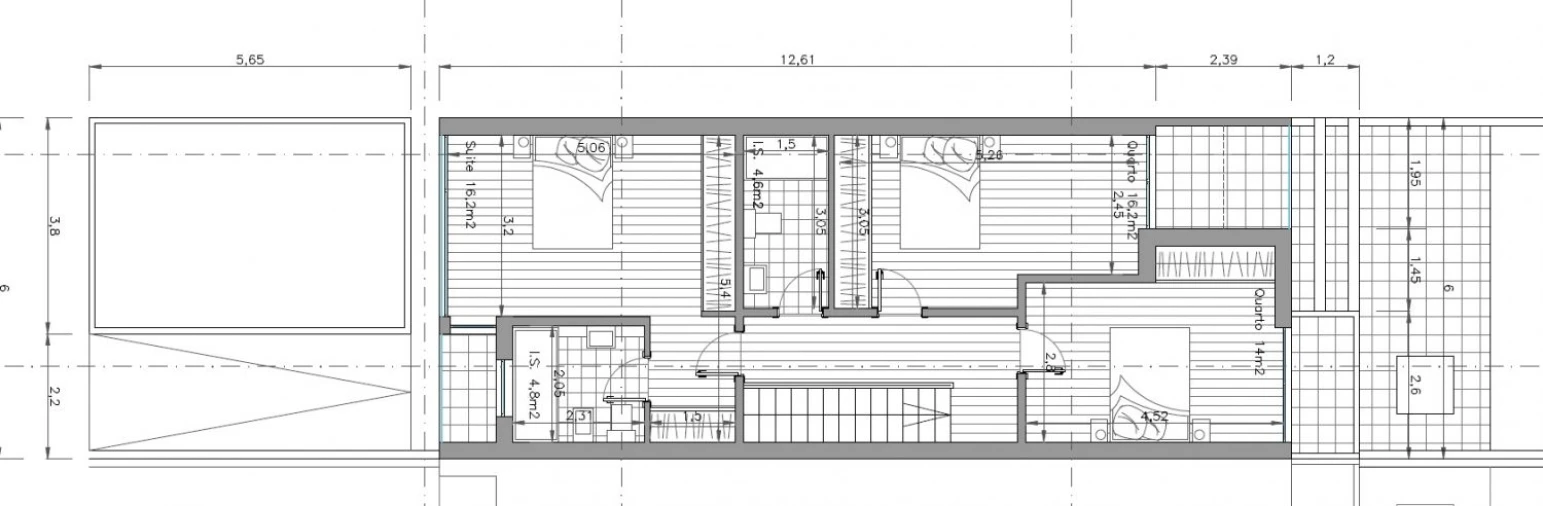Moradia T4 para Venda em Aradas Planta 2