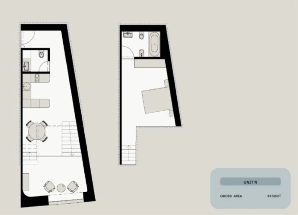 Apartamento T1 para Venda em Santa Marinha e São Pedro da Afurada Planta 2