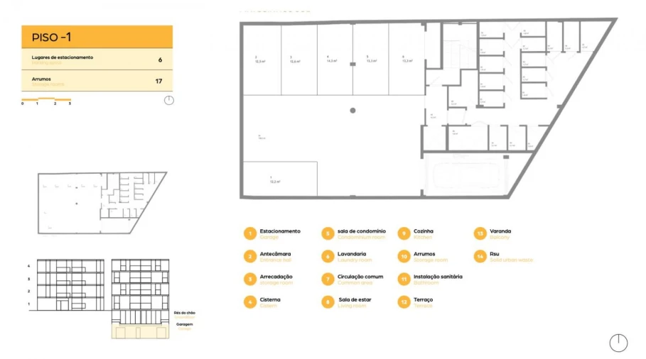 Apartamento T1 para Venda em Matosinhos e Leça da Palmeira Planta 1
