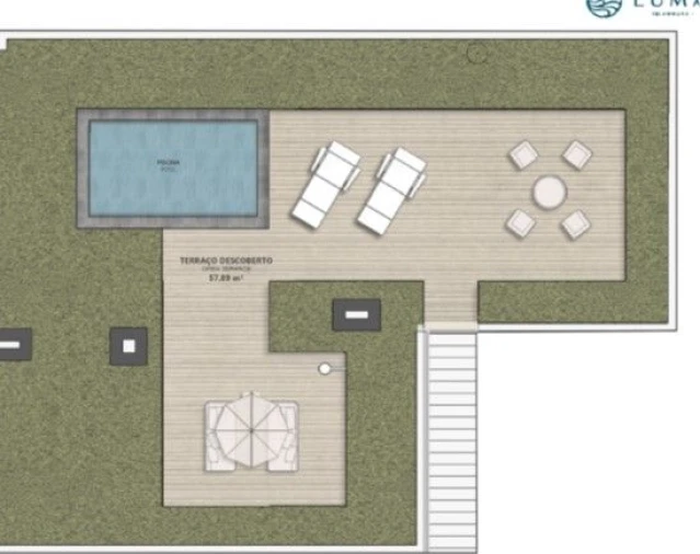 Apartamento T3 para Venda em Quarteira Planta 2
