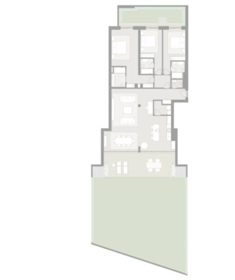 Apartamento T3 para Venda em Aldoar, Foz do Douro e Nevogilde Planta 1